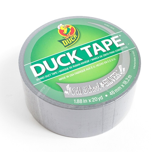 Duck Brand, Silver, Duck Tape, 1.8"x10 Yard